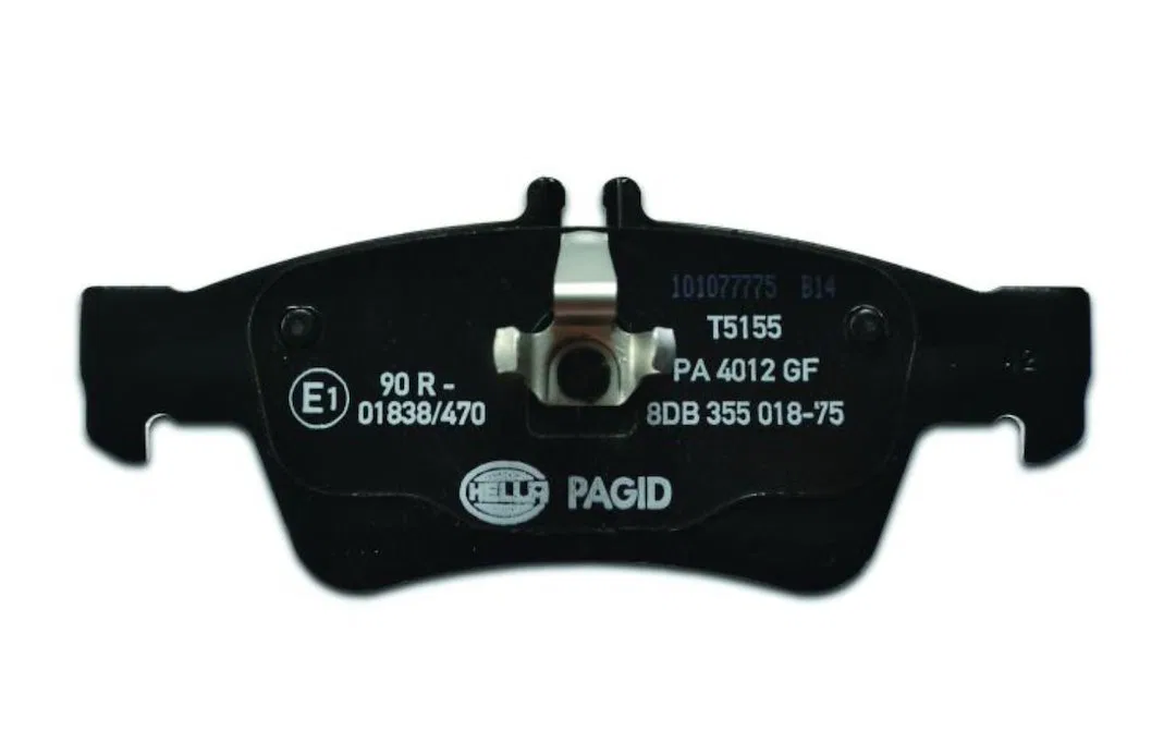 355018751 – HELLA Brake Pad, Low-Metallic Set Of 2
